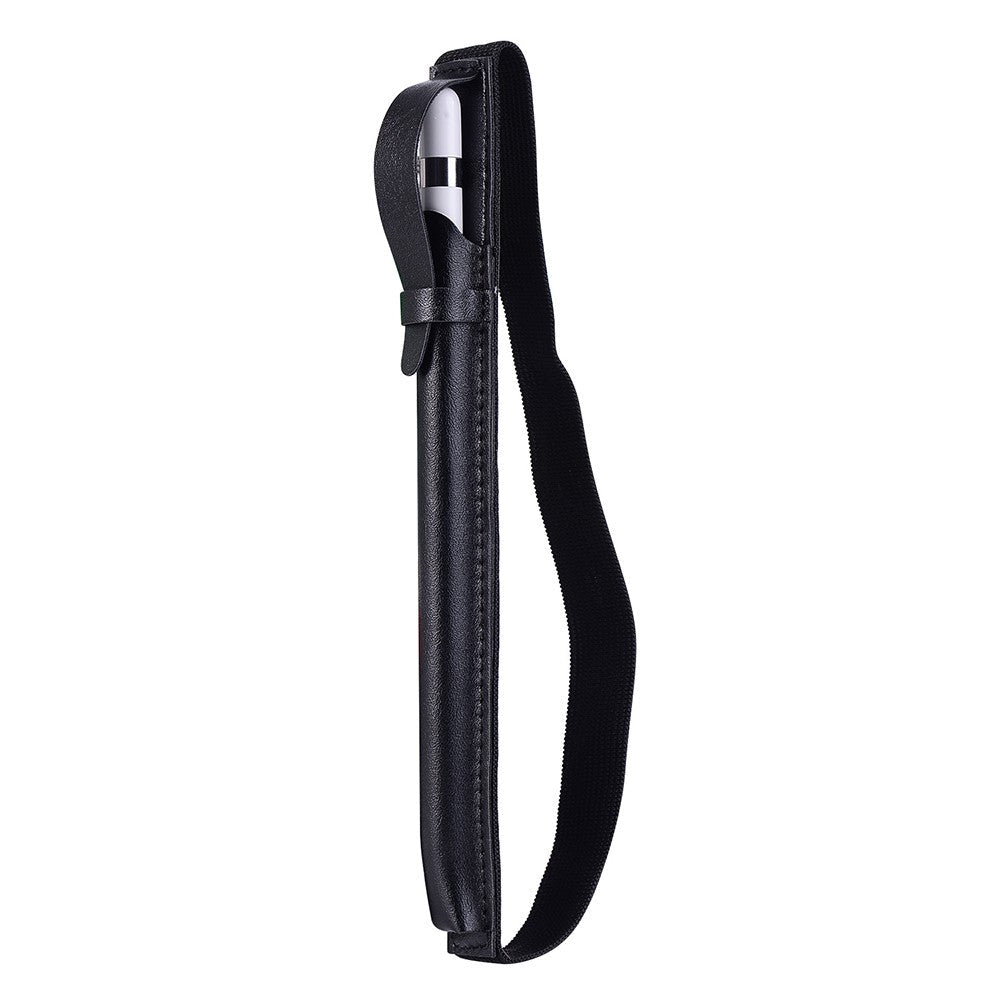 2Pcs PU Leather Pencil Case Holder Elastic Detachable Protective Sleeve Pouch for iPad Pencil