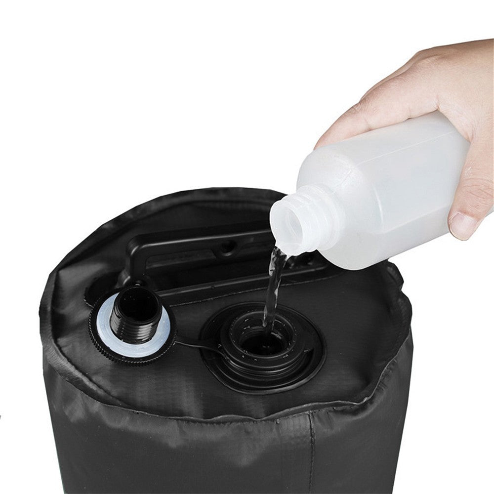 4Pcs Water Bags Canopy Weight Water Bag Weight Anchor for Gazebo Market Stalls Tent Awnings Camping Umbrella Black