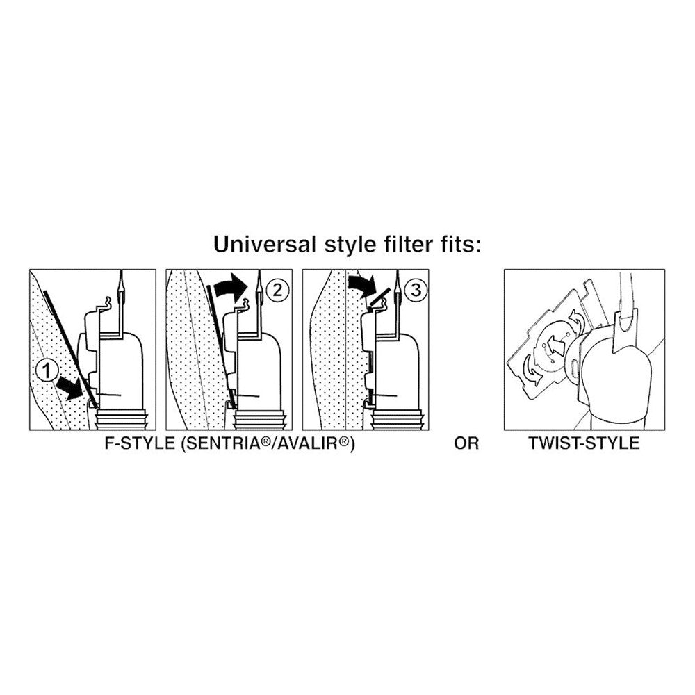 6Pcs Vacuum Cleaner Bags for Kirby Vacuum Cleaner G7E/G10/G5/G6/KY10/MK2
