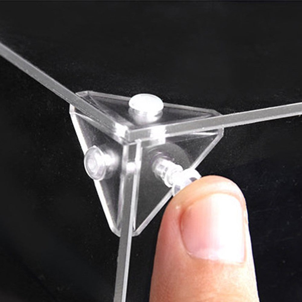 Clear Acrylic Display Case Dustproof Showcase Countertop Box Cube Organizer Stand for Toy Collectibles