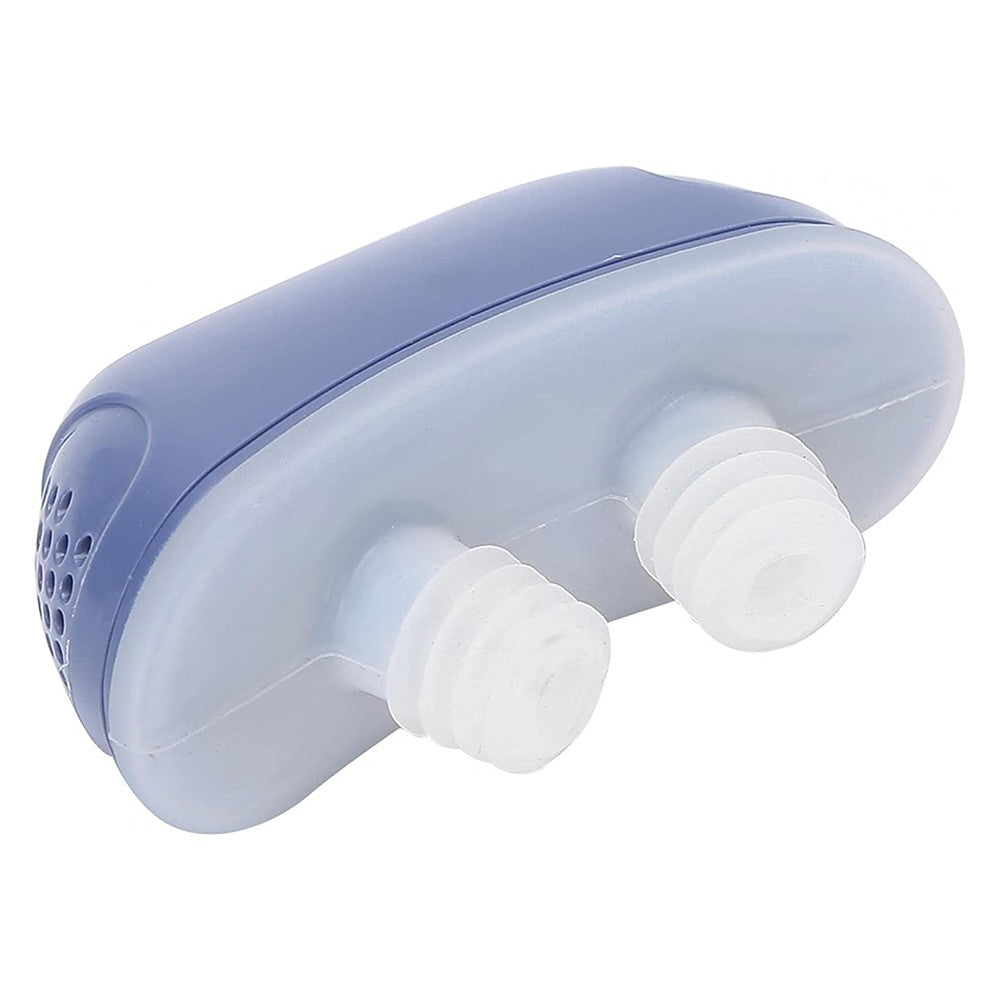 2 X Electric Anti Snoring Devices Stop Snoring Nose Vents Plugs Mini Sleep Aid Stopper for Blocked Nostrils