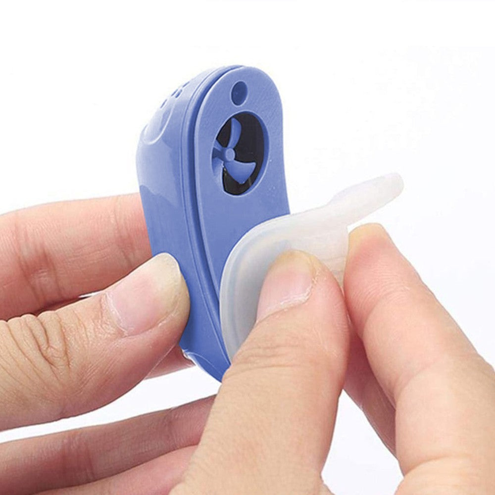 2 X Electric Anti Snoring Devices Stop Snoring Nose Vents Plugs Mini Sleep Aid Stopper for Blocked Nostrils
