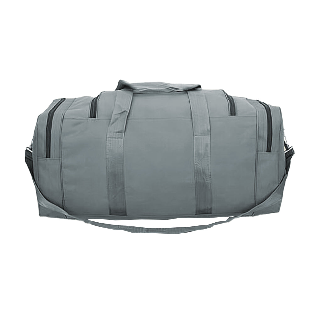 Large Capacity Mens Travel Duffle Bag Luggage Bag Water Resistant Gym Bag Sports Bag Handbags -Grey