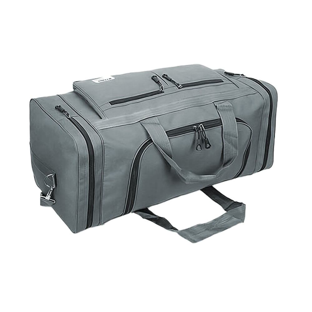 Large Capacity Mens Travel Duffle Bag Luggage Bag Water Resistant Gym Bag Sports Bag Handbags -Grey