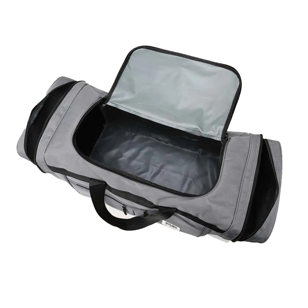Large Capacity Mens Travel Duffle Bag Luggage Bag Water Resistant Gym Bag Sports Bag Handbags -Grey