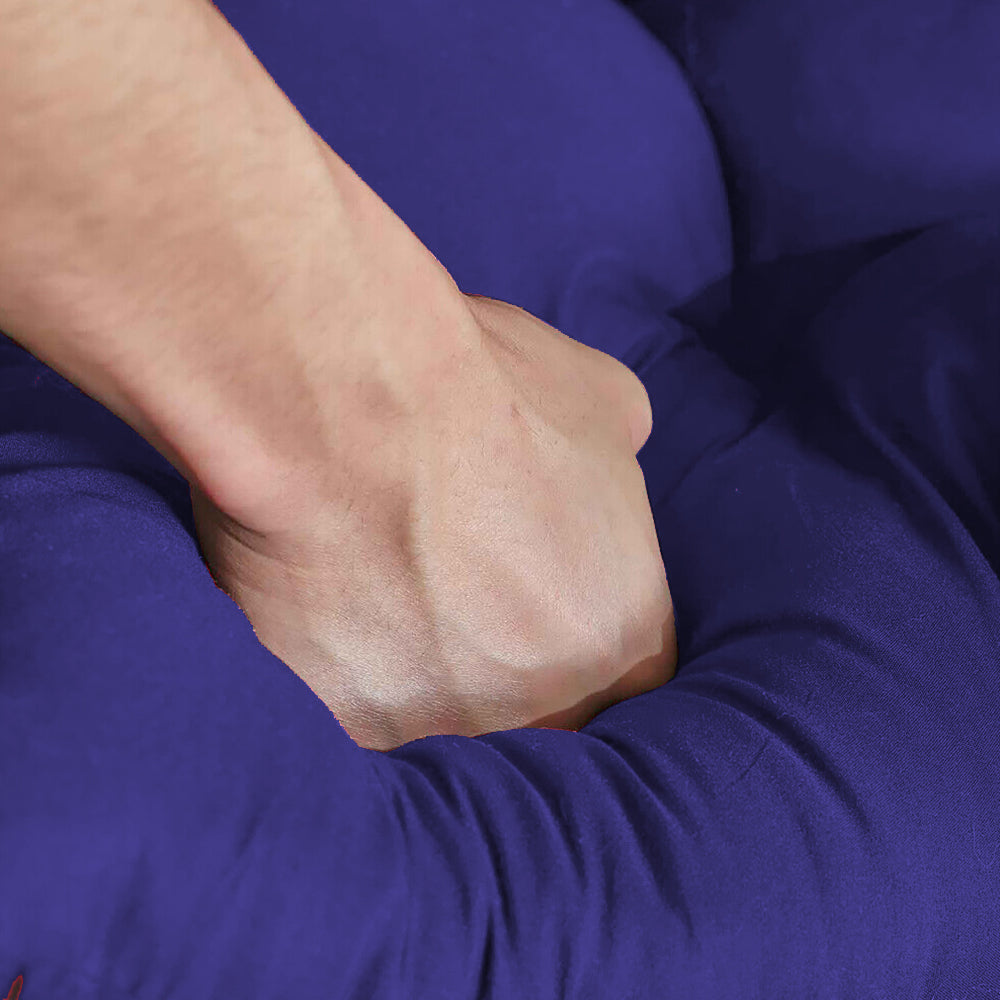 Hanging Egg Chair Cushion Replacement Washable Swing Chair Seat Cushion -Navy