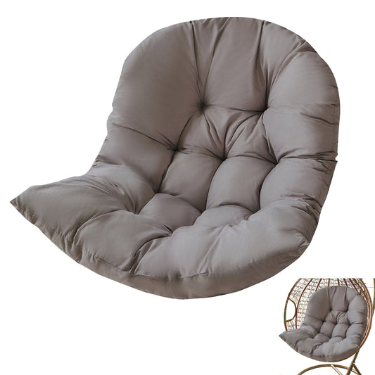 Hanging Egg Chair Cushion Replacement Washable Swing Chair Seat Cushion -Dark Grey