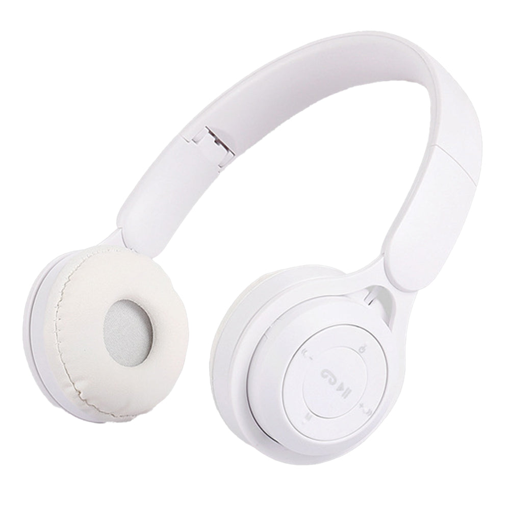 Wireless Headphones Wireless Earbuds 2pcs Y08 Wireless Headphones With Microphone Foldable Headset Bluetooth-compatible Headphone -Pink and White