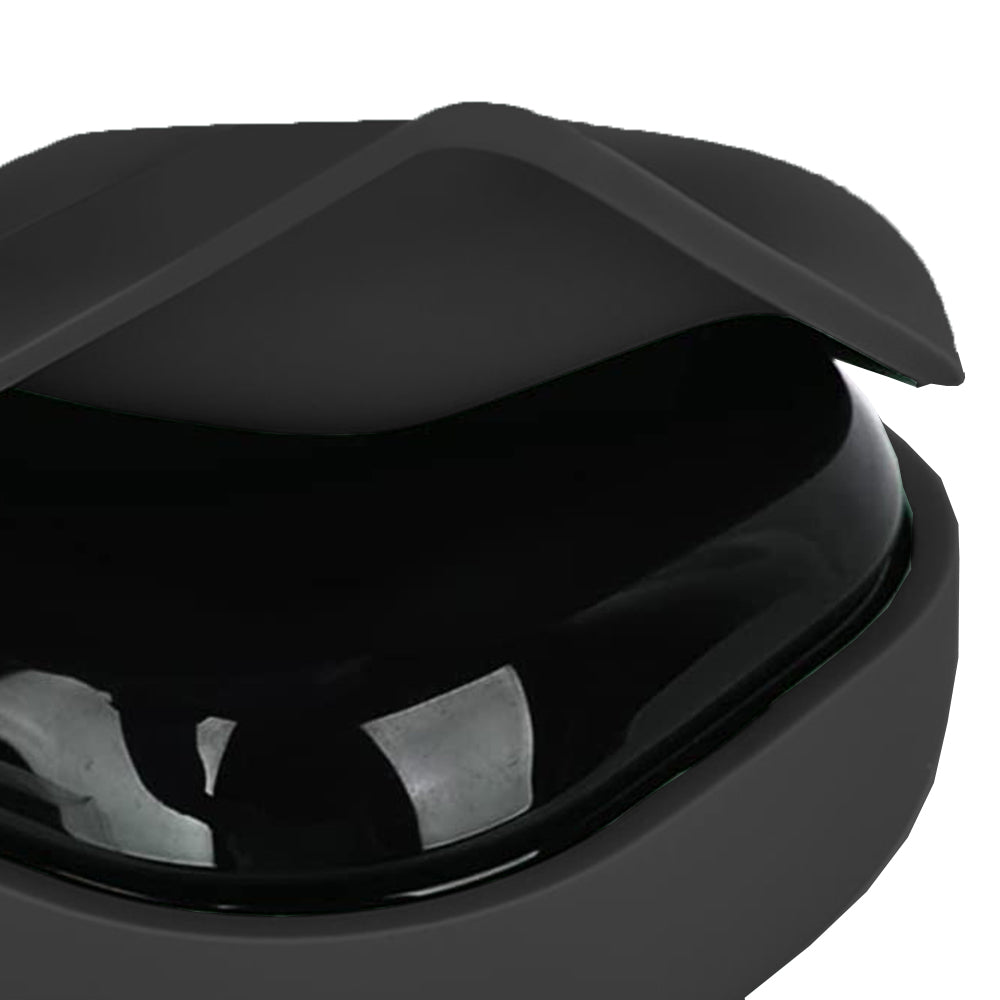 Silicone Earbuds Case Silicone Protective Case Wireless Earphone Cover for Samsung Galaxy Buds2/ Buds Live/Buds Pro with Carabiner -Black