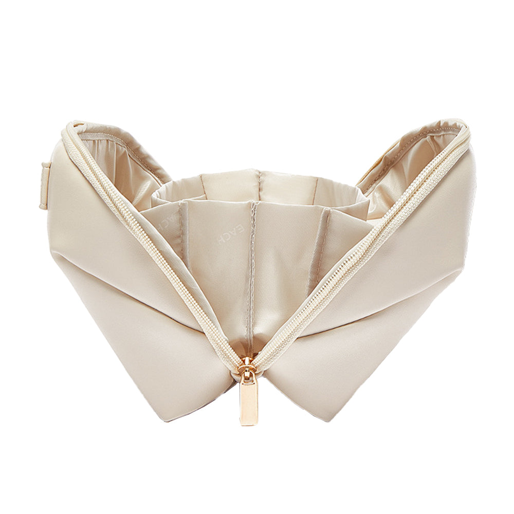 Travel Electronics Organizer Bag Tech Bag Pouch Travel USB Cable Organizer -White