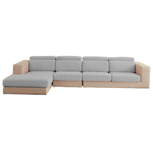 Couch Cushion Covers Stretch Sofa Seat Cover Furniture Protector Replacement Chair Cushion Slipcovers-Gray