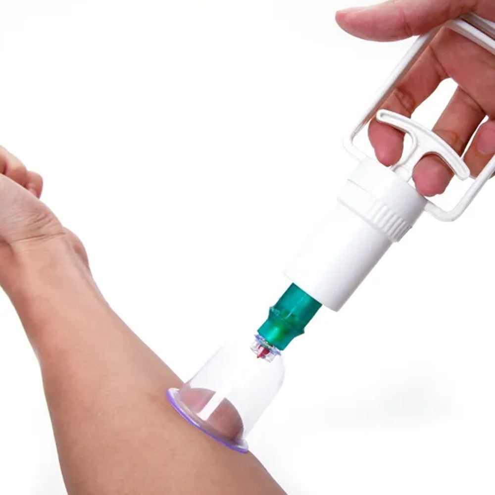 12Pcs Vacuum Cupping Cup Set Massage Kit Acupuncture Suction Massager