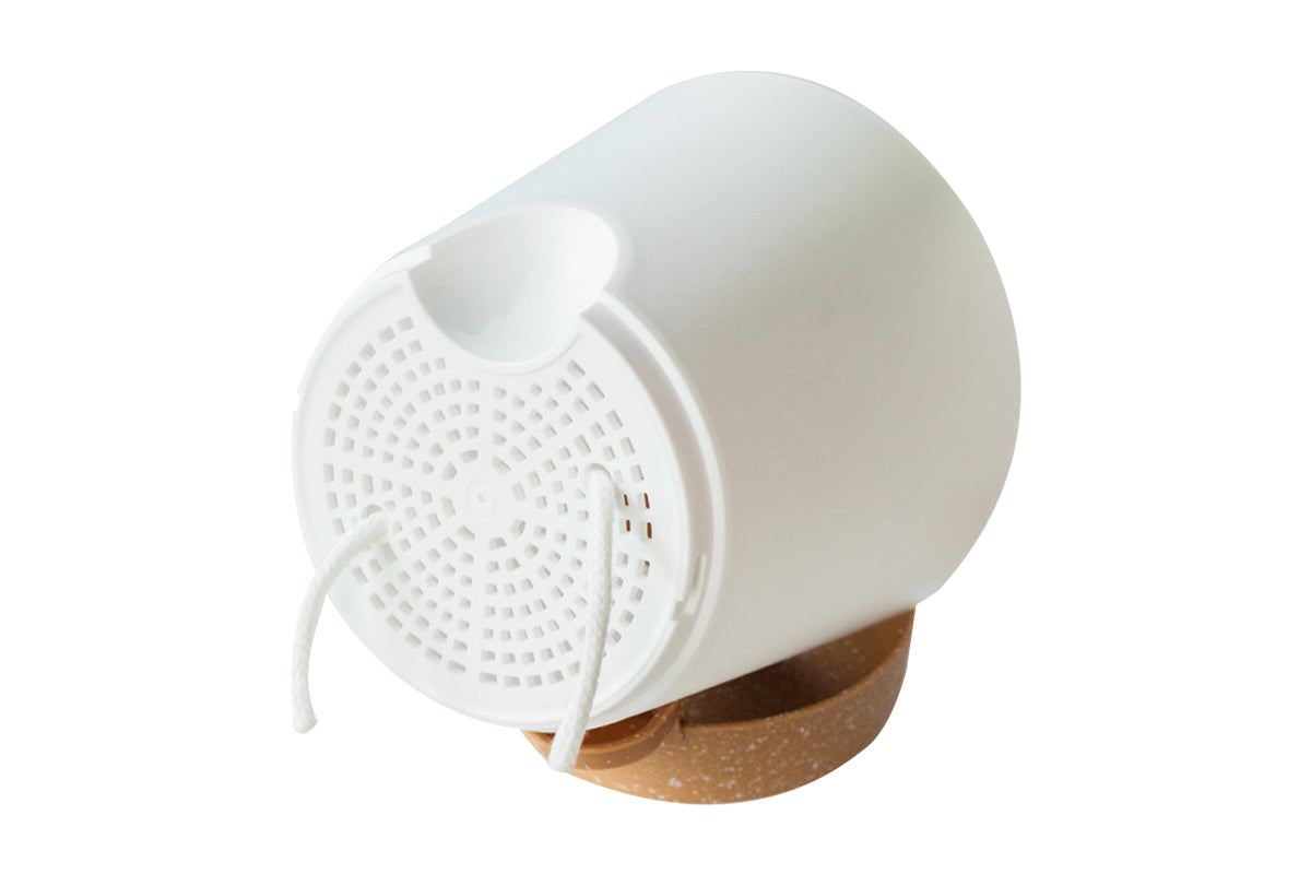 6Pcs Plastic Plant Flower Pots Self Watering Planters Sets-White