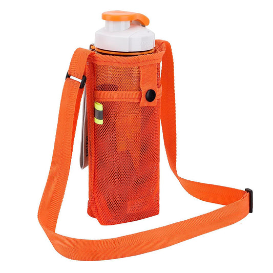 Water Bottle Sleeve Water Bottle Holder Water Bottle Carrier Bottle Bag for Sports Hiking Camping Walking Travel Orange