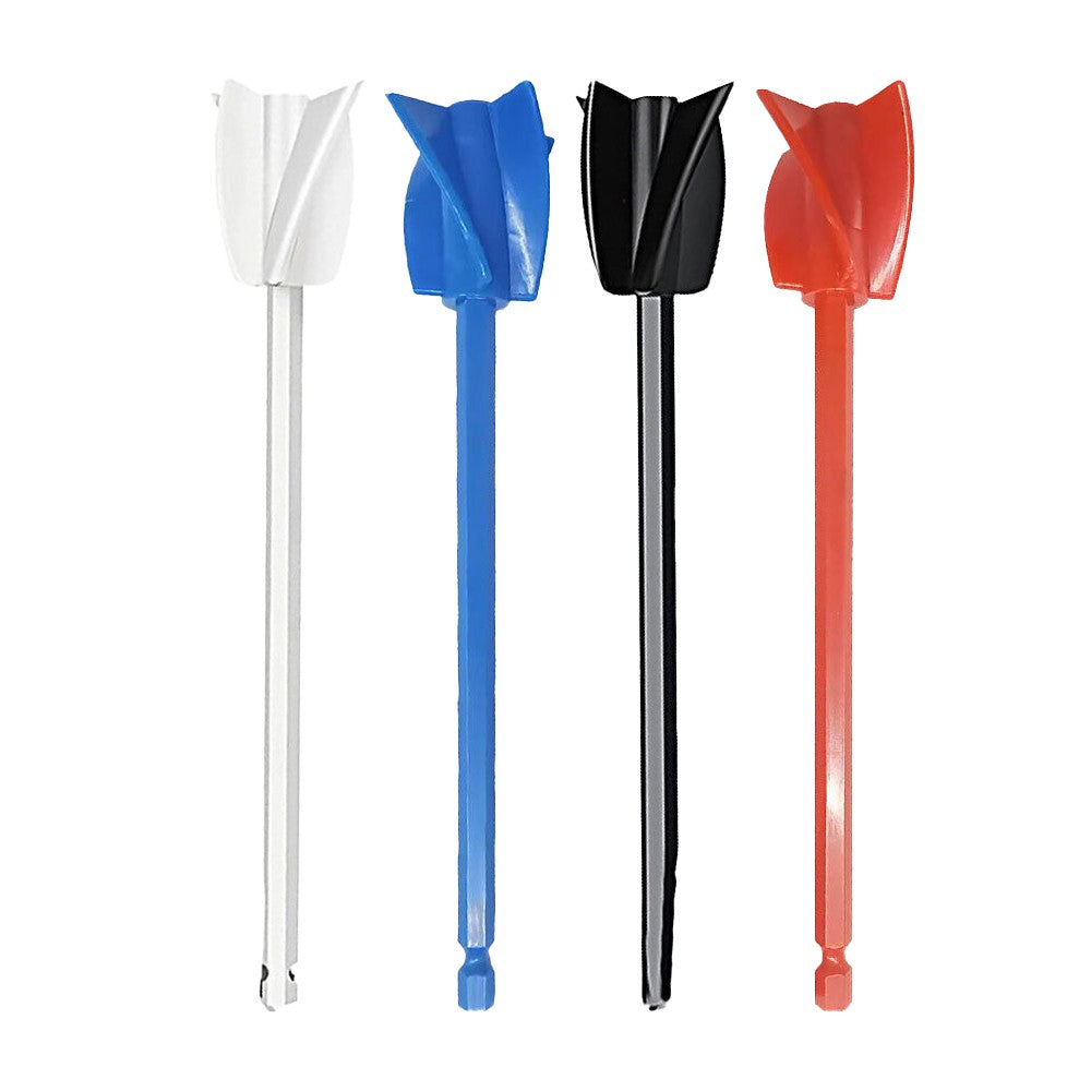 4Pcs Paint Mixer Drill Attachment Epoxy Mixer Mud Mixer Paint Stirrer
