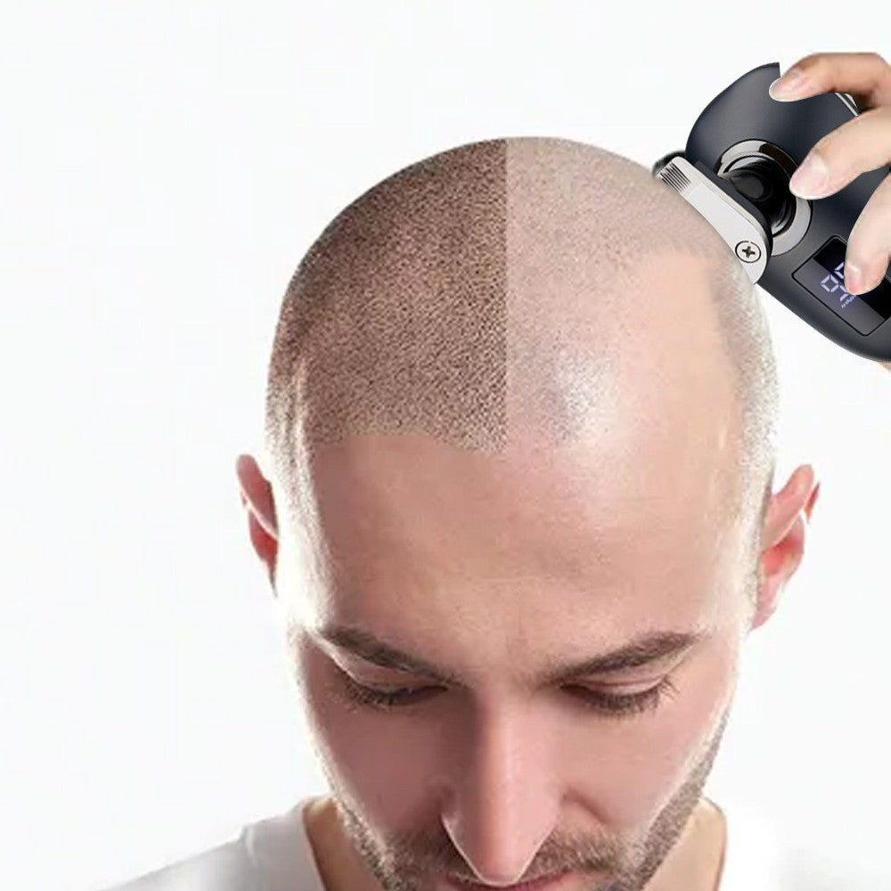 5 in 1 Electric Shaver for Men Detachable Head Razor Digital Display Rechargeable Shaver Grooming Kit