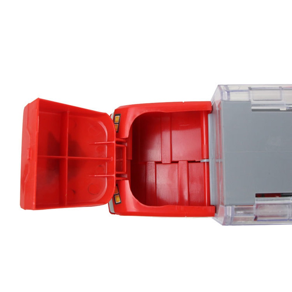 Toddlers Toys Car Carrier Vehicle Toy Set Kids Gifts Red