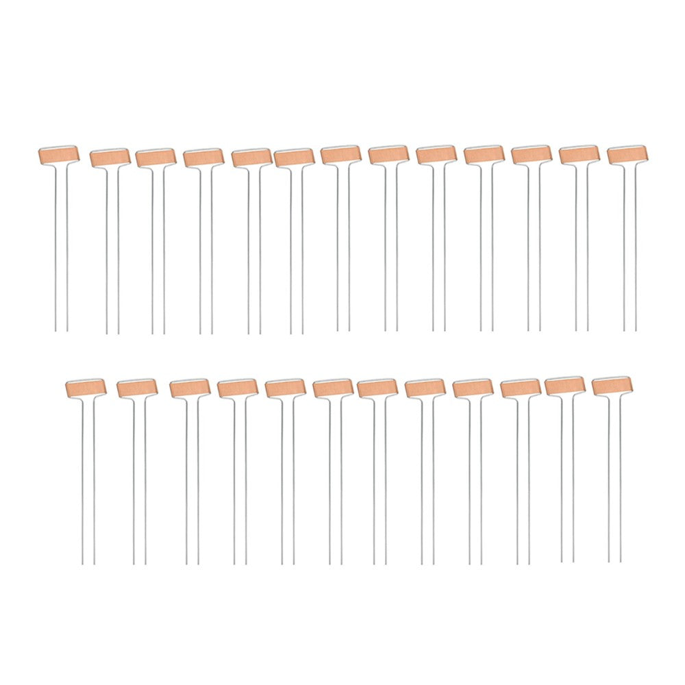 25-Piece Metal Plant Tags Copper Plant Labels Seedling Nursery Tags