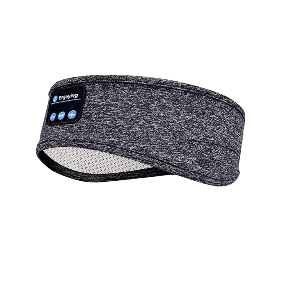 Bluetooth Headband Headphone Wireless Music Headband Sleep Headband Grey