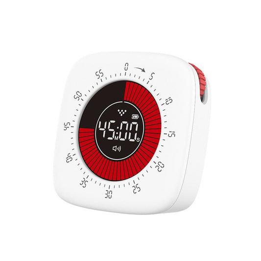 Visual 60-Minute Countdown Timer Rechargeable Time Management Tool with Alarm