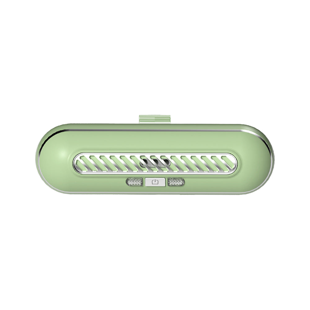 Refrigerator Deodorizer Fridge Air Purifier Rechargeable Odor Eliminator for Fridge Shoe Cabinet Closet Green