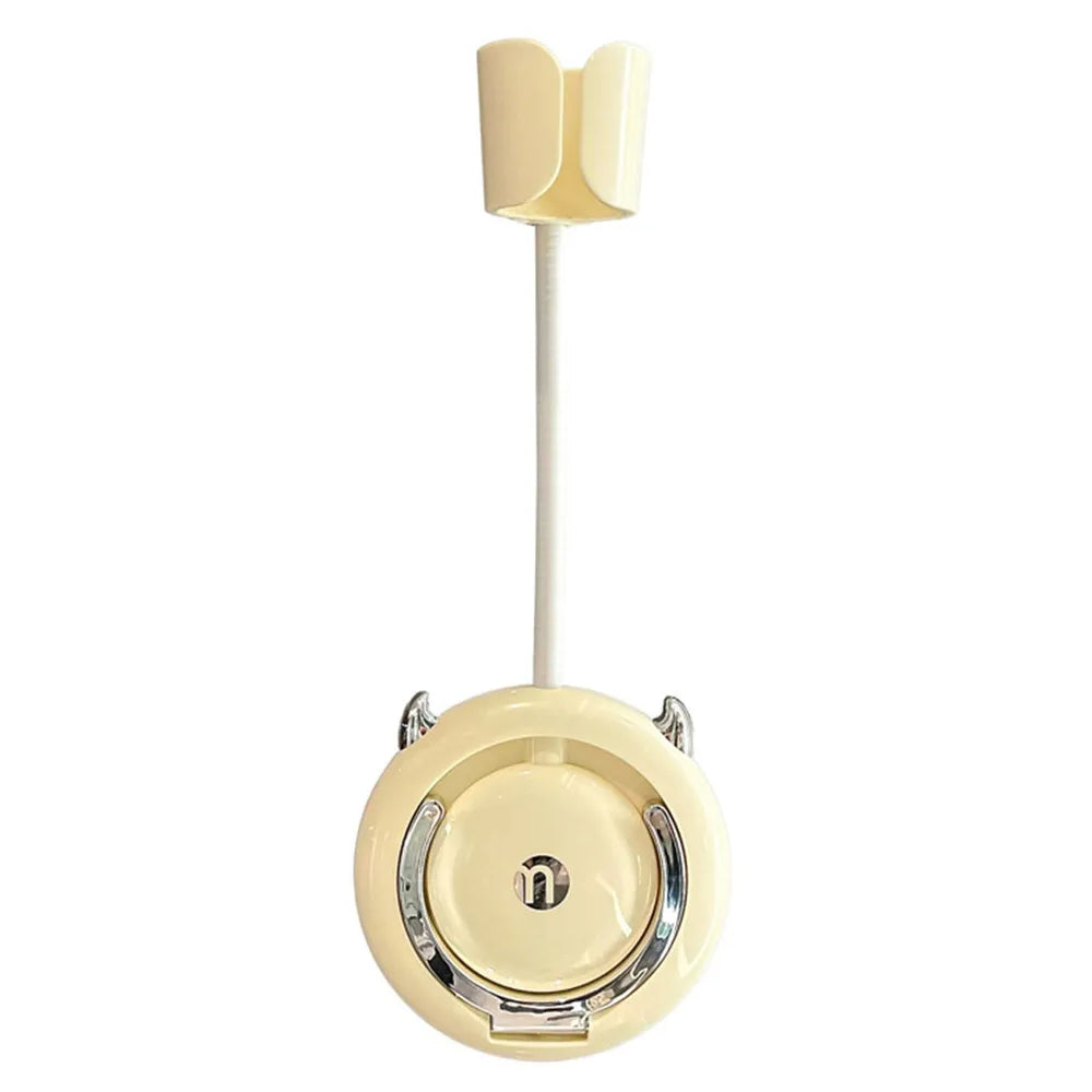 Hands-Free Fixed Hair Dryer Holder Punch Free Wall Mount Lazy Hair Dryer Bracket Gold