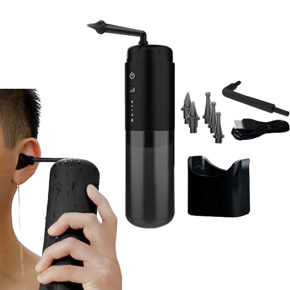 Electric Automatic Electric Ear Cleaner Ear Wax Remover Ear Washer Earwax Cleaning Kit