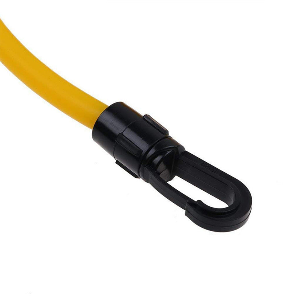 Elastic Swimming Training Band Set Adjustable Pool Swim Training Tether Swim Resistance Band Training Belt Yellow