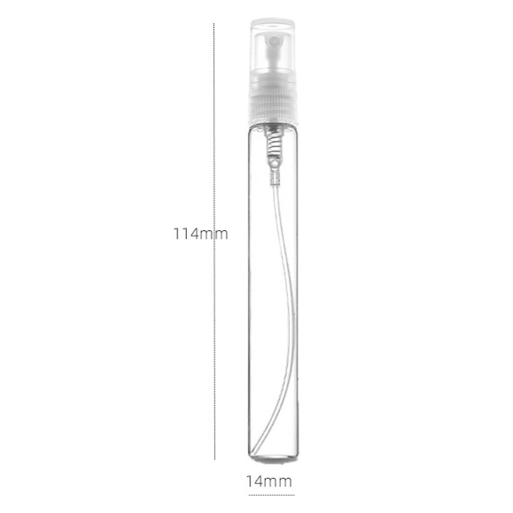 10 Pack 10ml Glass Perfume Atomizer Pump Cosmetic Spray Bottles