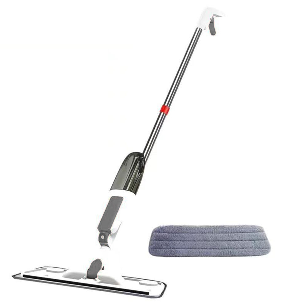 Microfiber Spray Mop Flat Dust Mop Dry Wet Mop for Wood Tile Ceramic Floor Cleaning Grey