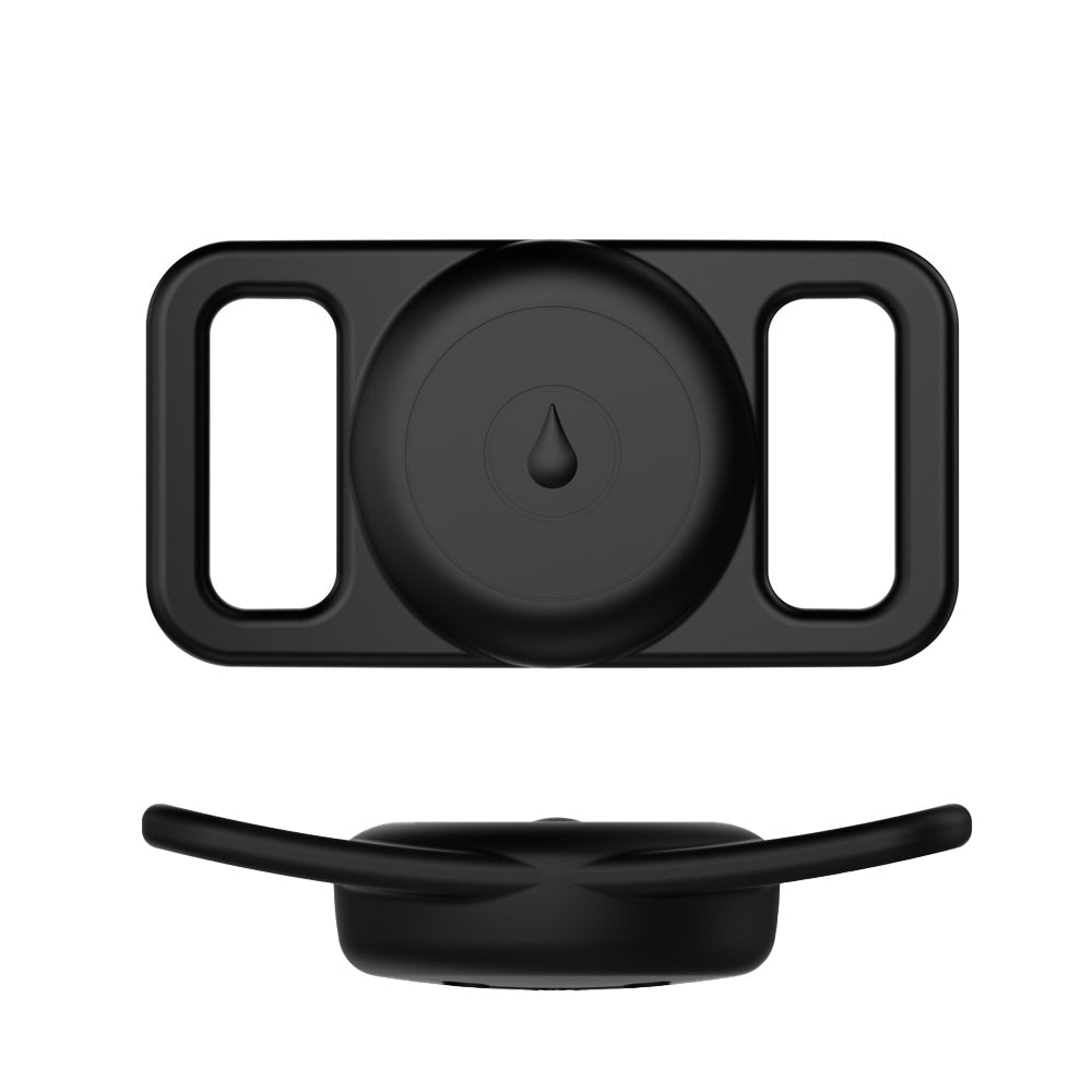 For Apple AirTag Case Silicone Airtag Protective Cover Air Tag Holder Black