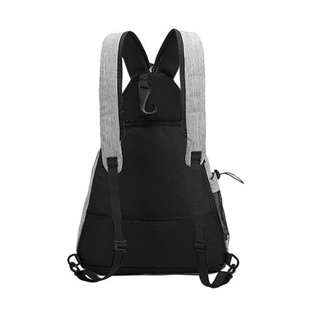 Pickleball Bag Pack Reversible Backpack Travel Sports Sling Bag Grey