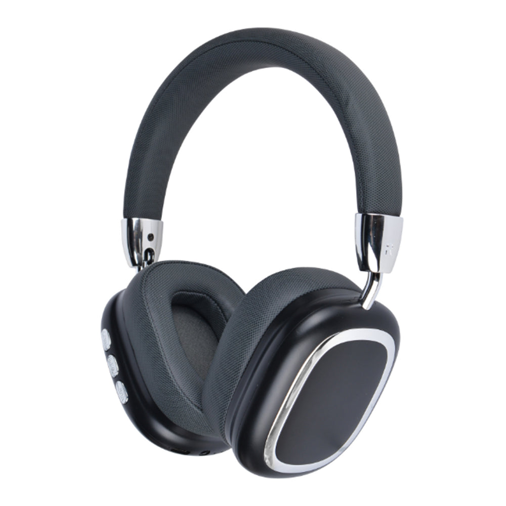 Bluetooth 5.3 Wireless Headphones Stereo Earphones Over Ear Headset Black