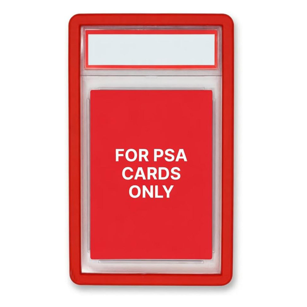 Graded Card Protector Cover for PSA Card Cases Protective Sleeve-Red