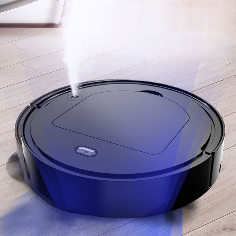 4?ina€? Smart Vacuum Cleaner Wireless Sweeping Robot with UV Cleaning Function Black