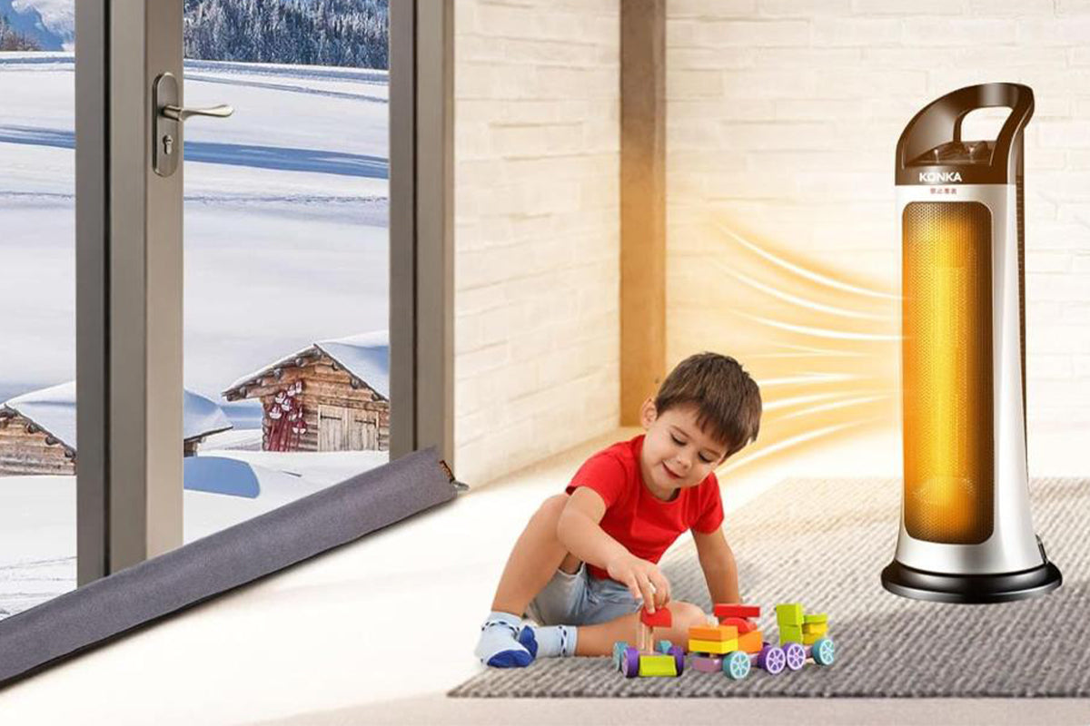 Weighted Door Draft Stopper Door Noise Stopper Fits Door Gap Up to 8cm