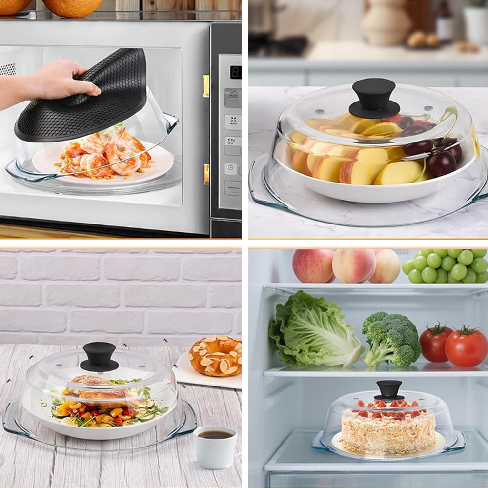 Glass Microwave Splatter Cover