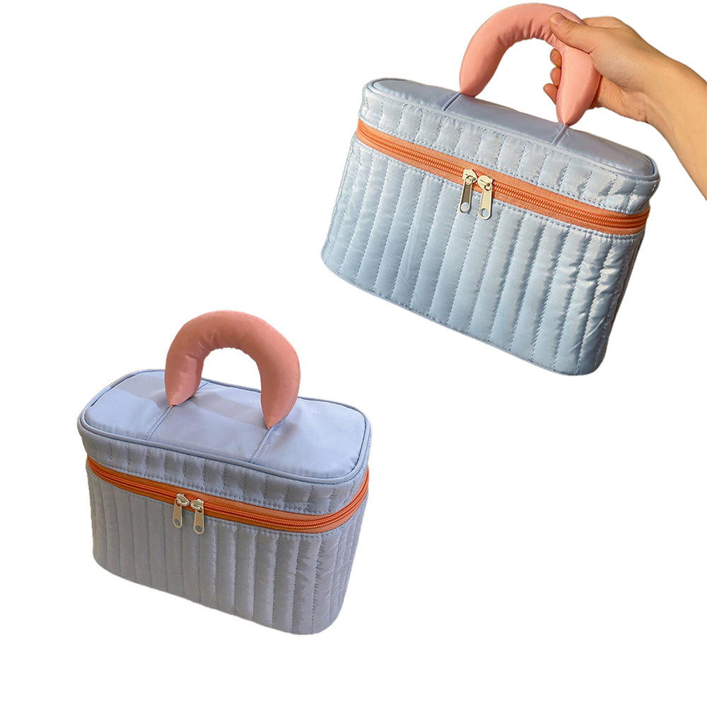 Large Capacity Csmetic Bag -Blue