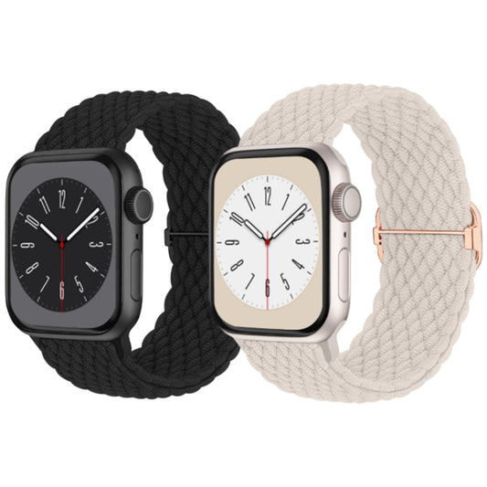 Adjustable Braided Loop Nylon Strap Compatible with Apple Watch Style 1