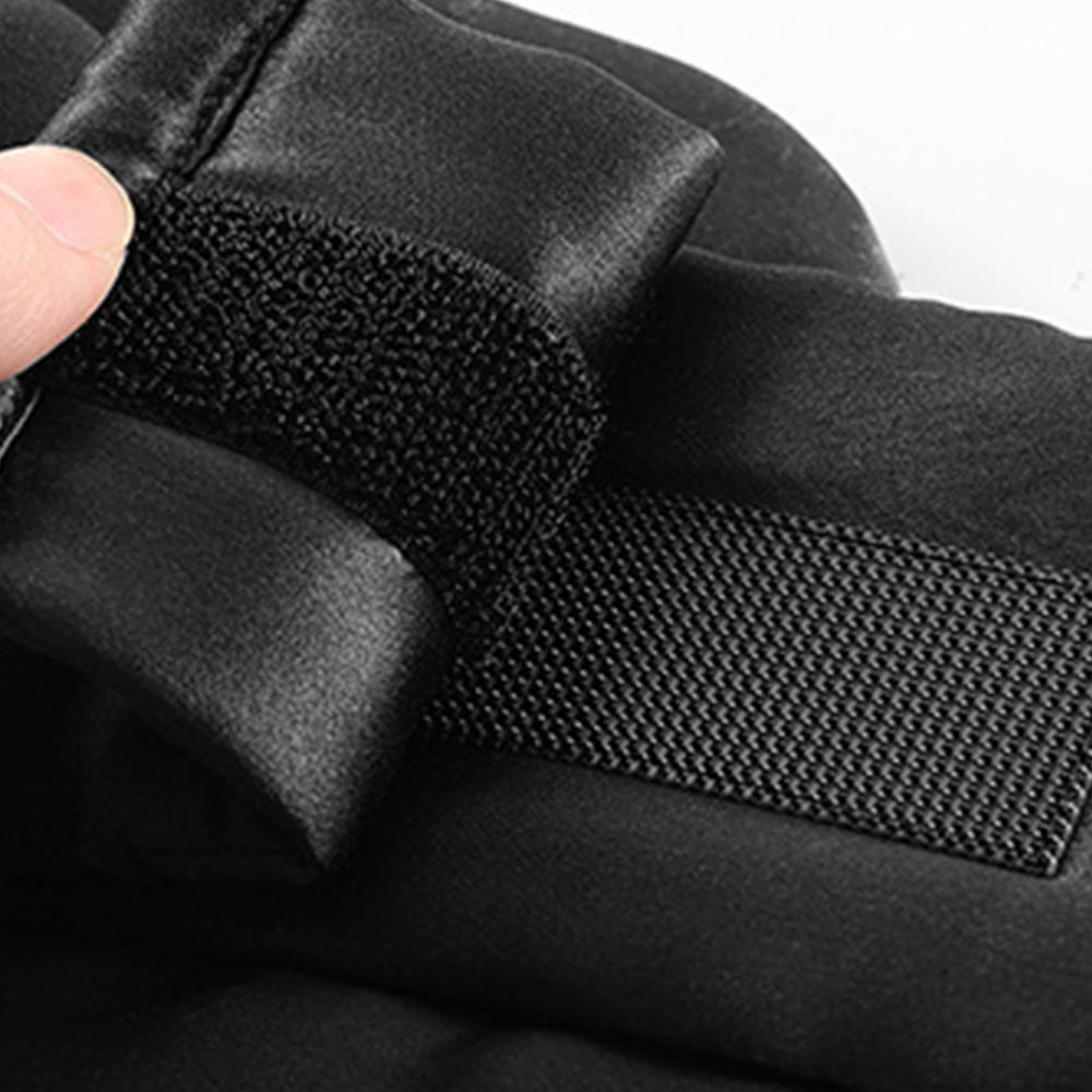 Silk Eye Mask for Sleeping Soft Pressureless Eye Cover Large Size Sleep Mask Black