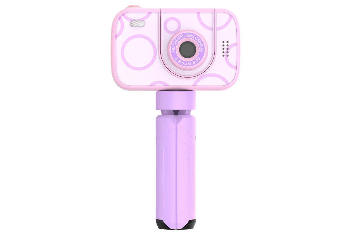 32GB Camera Toys for Boys Girls 1080P HD Digital Camera with Flip up Lens for Selfie and Video Christmas Birthday Party Gifts-Purple