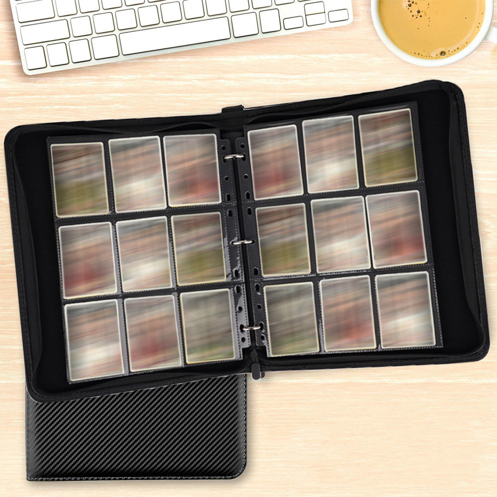 1080 Pockets Card Binder with Zipper Handle Card Holder