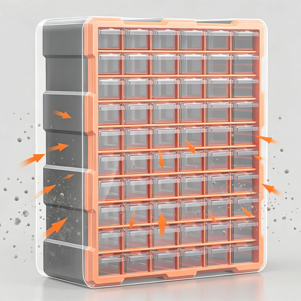 60 Durable Storage Drawer Cabinet