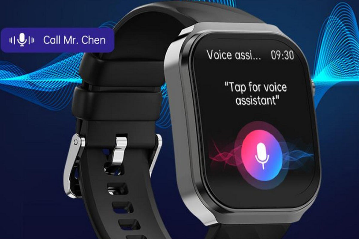 Bluetooth Smart Watch 100+ Sport Modes Fitness Tracker Heart Rate Sleep Monitor -Black