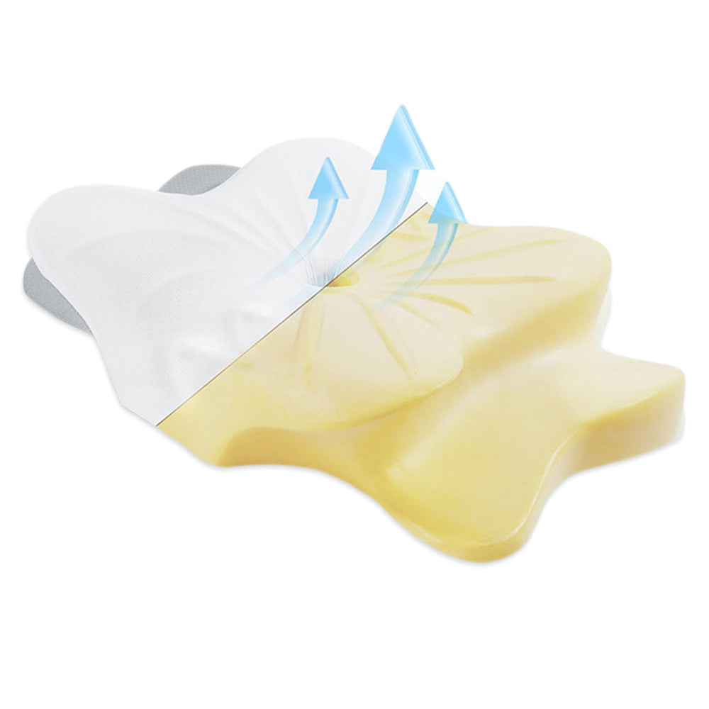 Memory Foam Cervical Pillow for Neck and Shoulder Ergonomic Neck Support Pillow for Side Back Stomach Sleepers