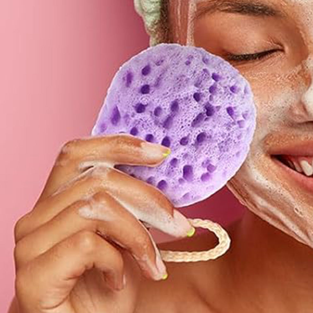 4 Pcs Bath Sponge Body Loofah Soft Cleaning Shower Sponge Set