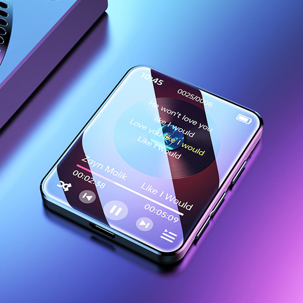 Portable Bluetooth MP3 Player with 2.4 Inch Full Touch Screen