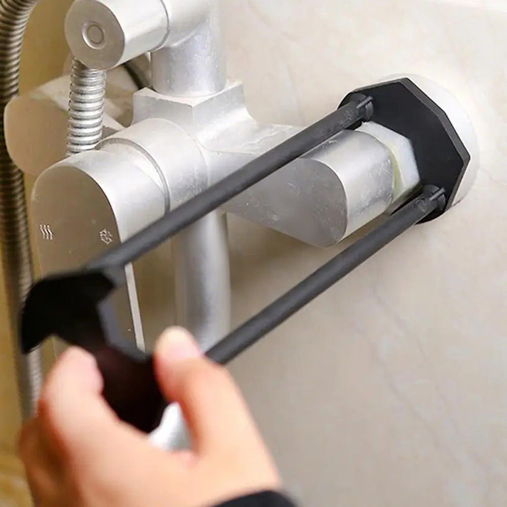 2pcs Basin Wrench Multifunctional Sink Wrench 7 Sizes Four-jaw Hex Spanner