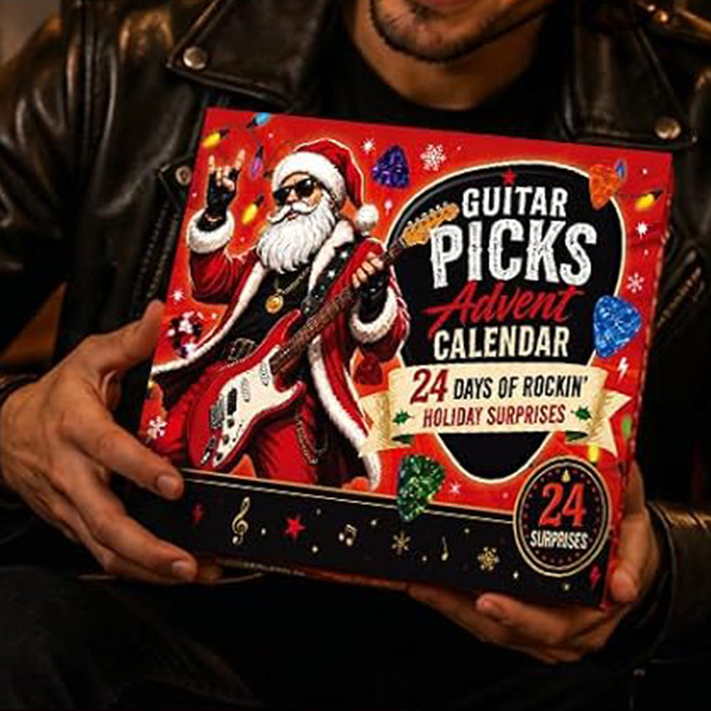 Guitar Picks Advent Calendar 24 Day Countdown Holiday Music Gift