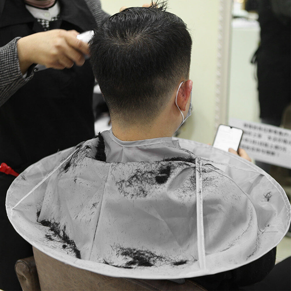 Collapsible Hair Cutting Cape with Storage Bag Hair Cutting Umbrella